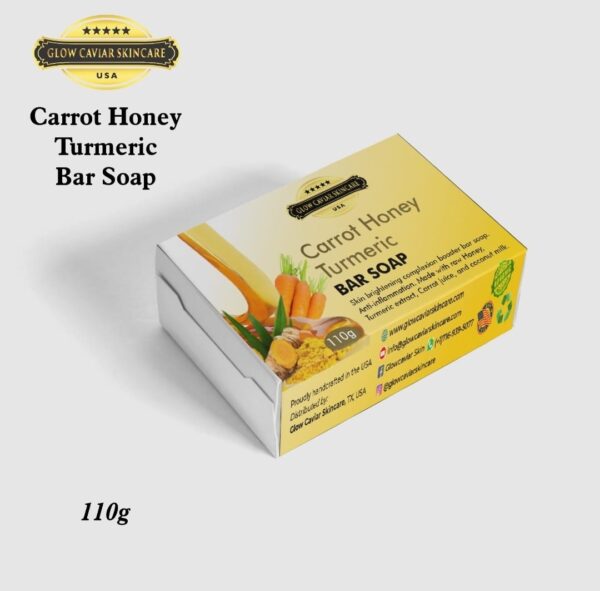 Carrot Honey Tumeric Bar Soap