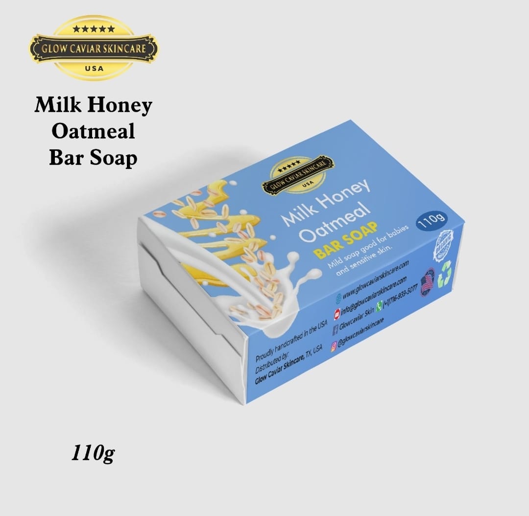 OATMEAL MILK & HONEY SOAP – Addy skincare
